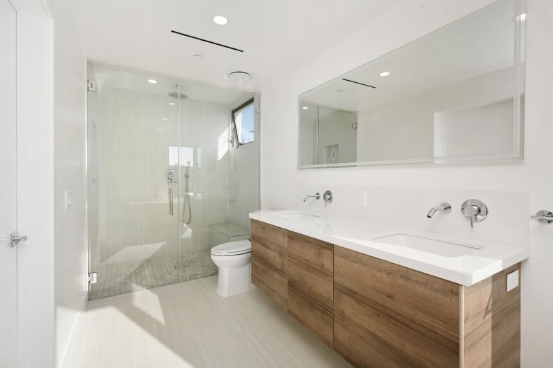 Floating Vanity and Shower Design